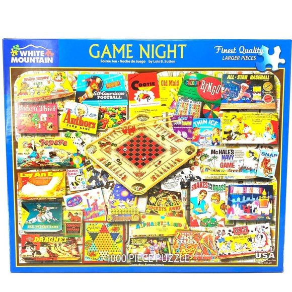 White Mountain Other - White Mountain Game Night Puzzle
